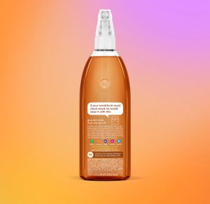 daily wood cleaner – almond. 28 fl oz