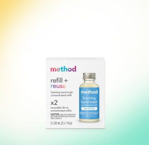 foaming hand wash: 2-pack concentrated refill – sea minerals. 2 fl oz