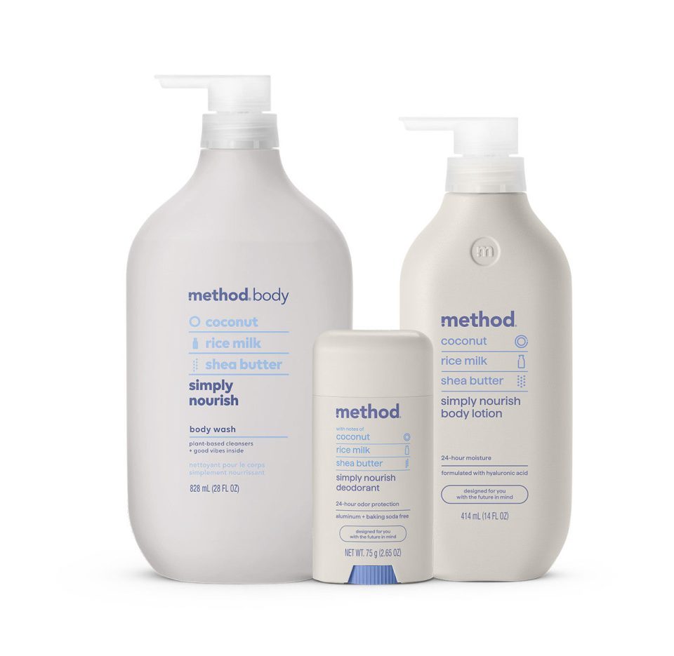 method body bundle - simply nourish. 44.65 oz
